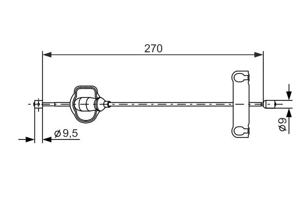 Seilzug, Feststellbremse