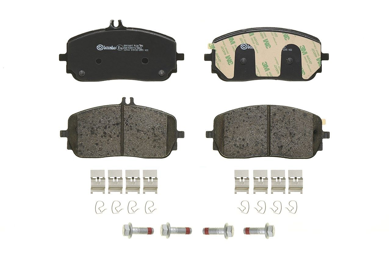 Brembo P 50 152 Bremsbelagsatz, Scheibenbremse