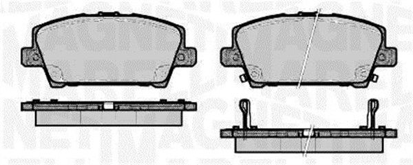 Brake Pad Set, disc brake 363916060620