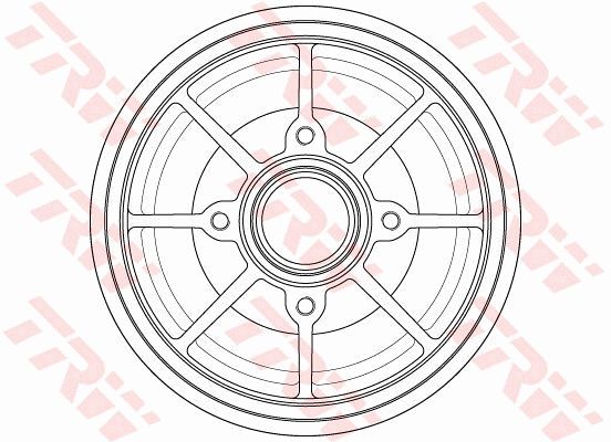 TRW DB4546MR Brake Drum