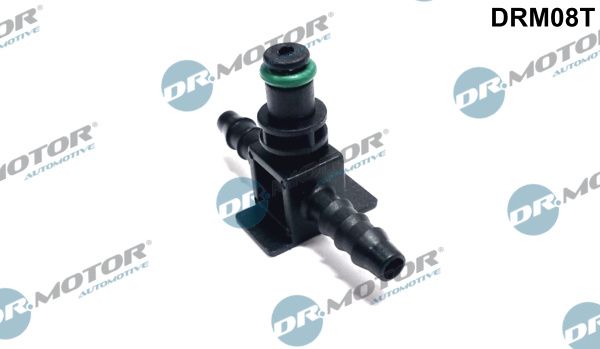 Dr.Motor Automotive DRM08T Hose Connector, fuel hose
