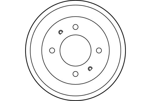 TRW BRAKE DRUM - TecDoc 2