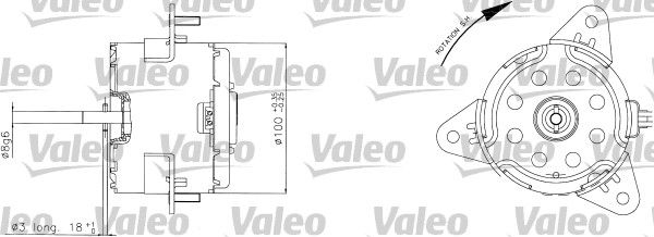 MOT ELEC PEUG 605(94 99)2.1TD,2.5TD  .