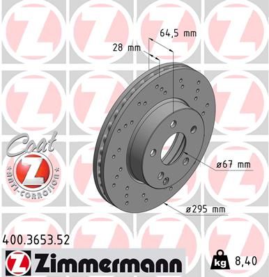 Brake Disc 400.3653.52