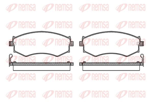 Premium Front Brake Pad Set Premium Front Brake Pad Set