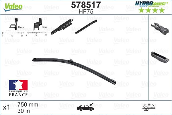 BALAI EG  HF75 HYDROCONNECT  75CM