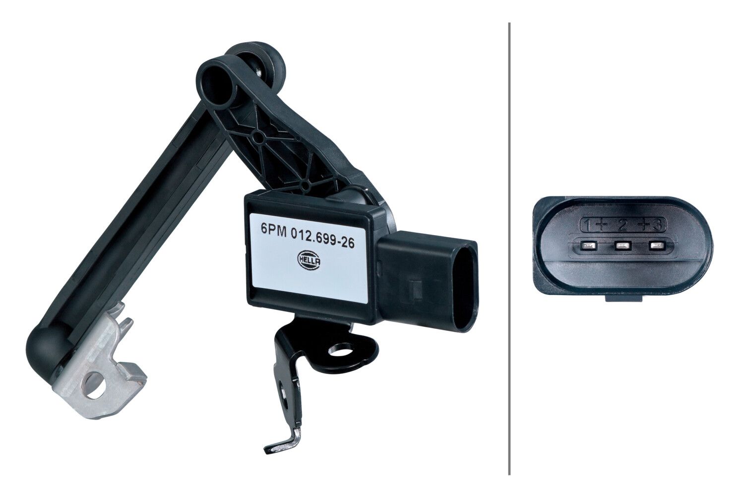 Sensor, regulación del alcance de luces