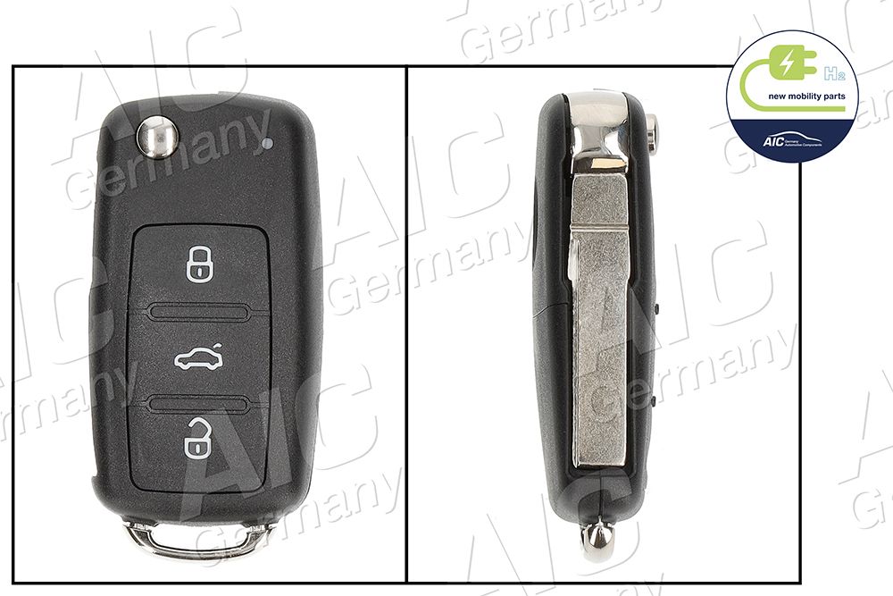 Handsendergehäuse, Zentralverriegelung