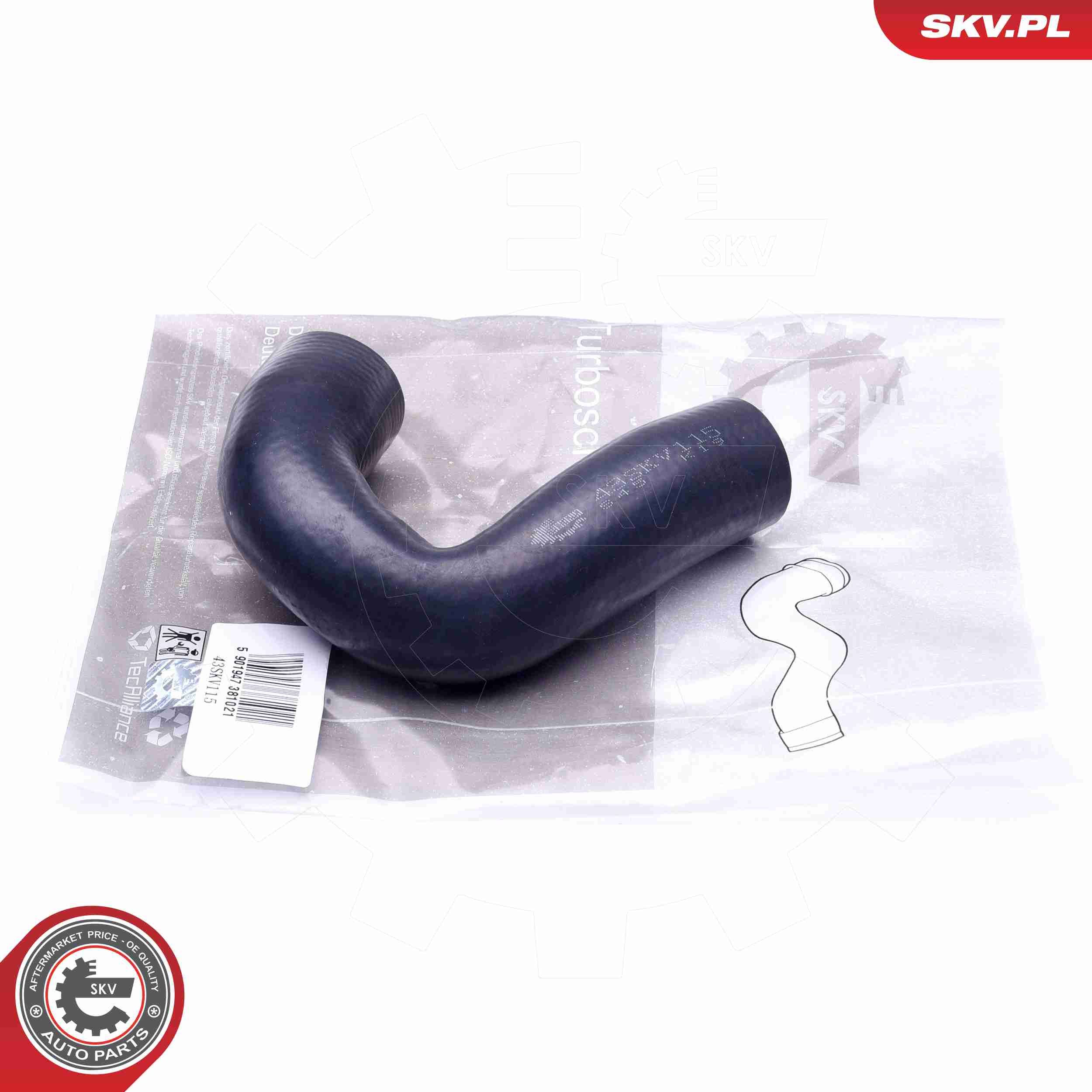 ESEN SKV 43SKV115 - Ladeluftschlauch