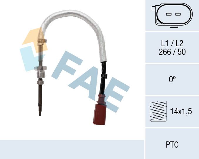 FAE 68083 - Sensor, Abgastemperatur