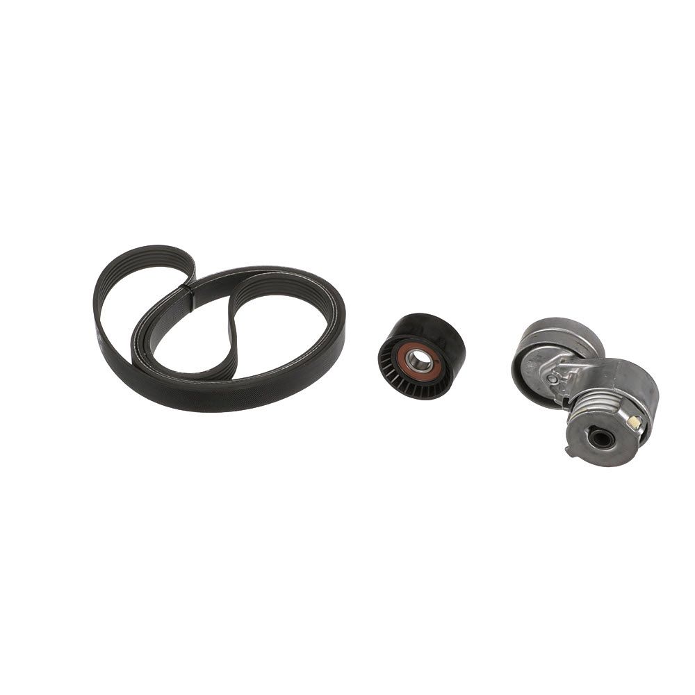 V formos rumbuotas diržas, komplektas