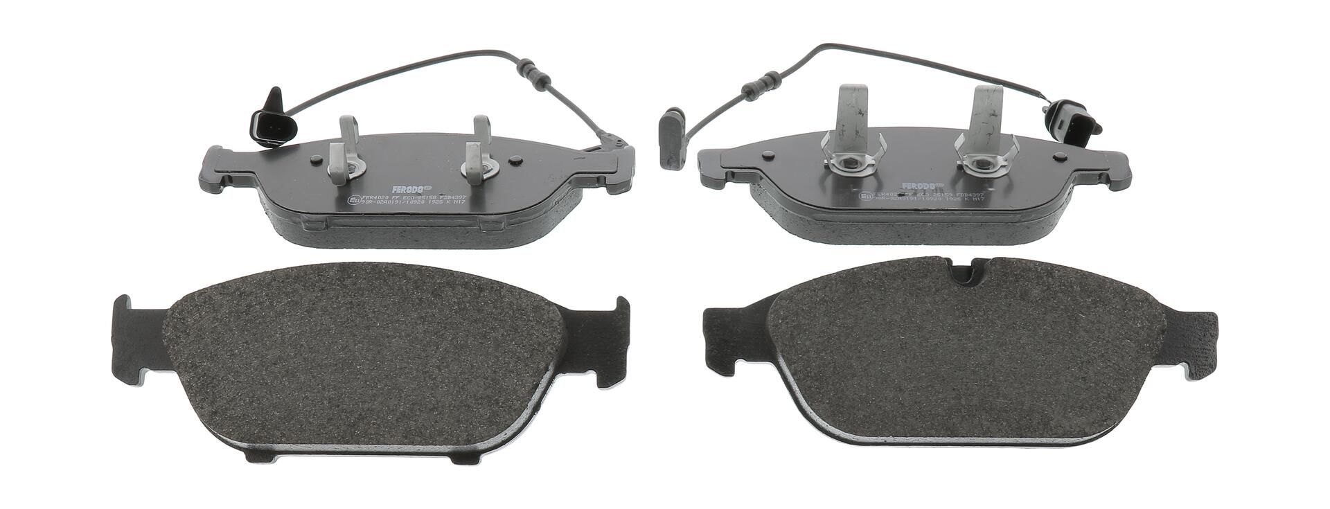 FERODO FDB4397 - Bremsbelagsatz, Scheibenbremse FUSE+ Technology