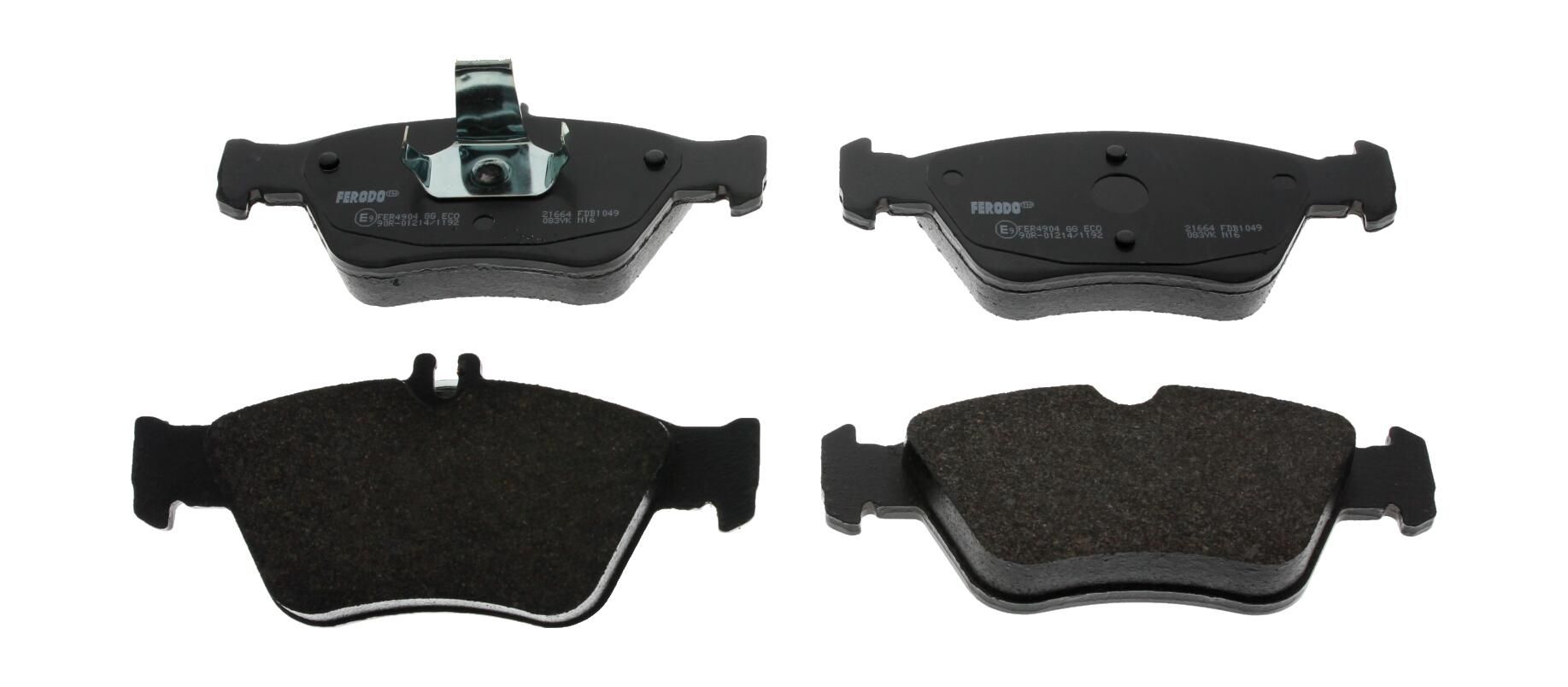 FERODO FDB1049 - Bremsbelagsatz, Scheibenbremse PREMIER ECO FRICTION