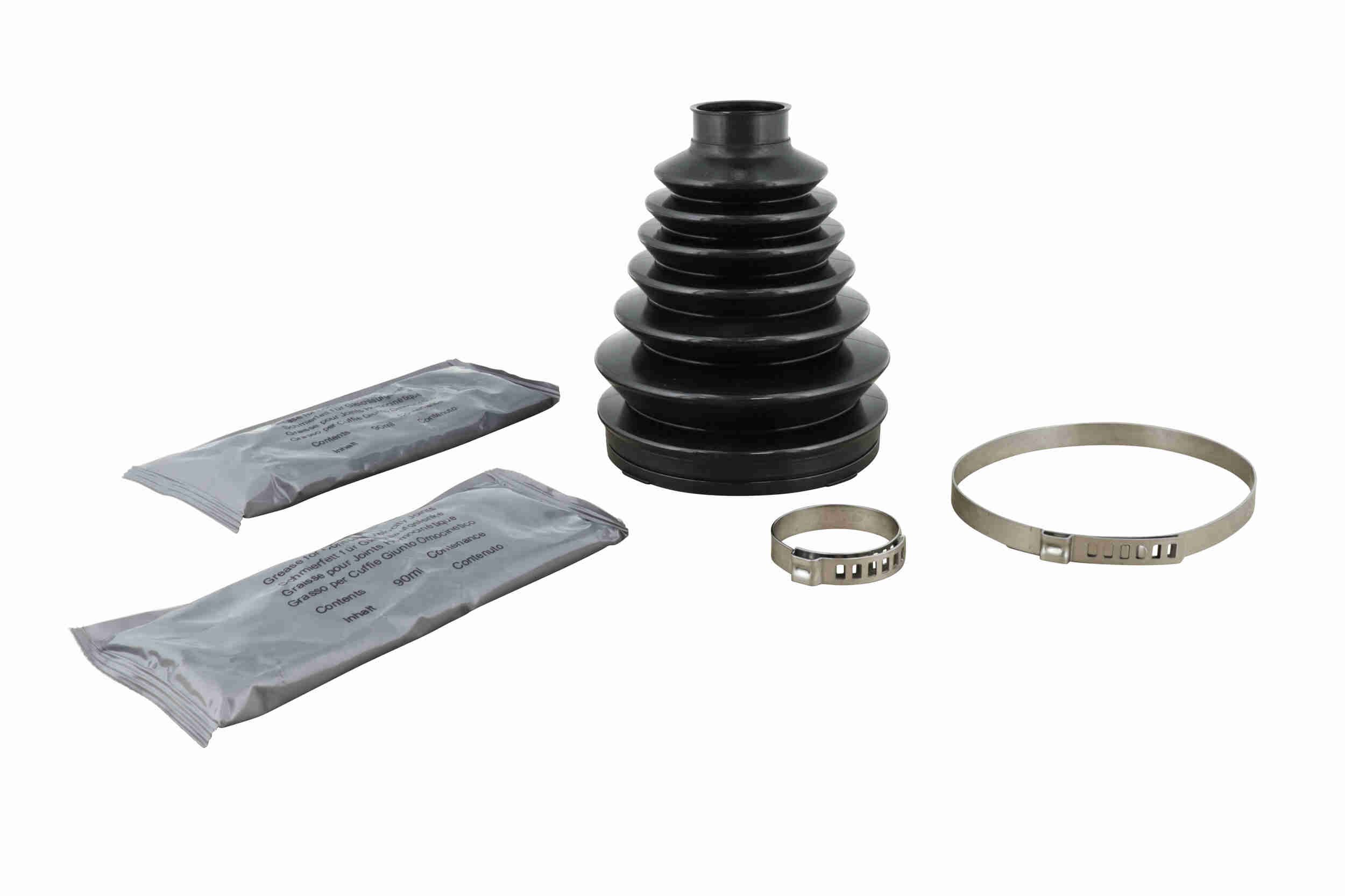 Faltenbalgsatz, Antriebswelle