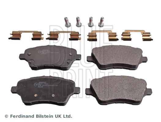 BLUE PRINT ADF124207 - Bremsbelagsatz, Scheibenbremse