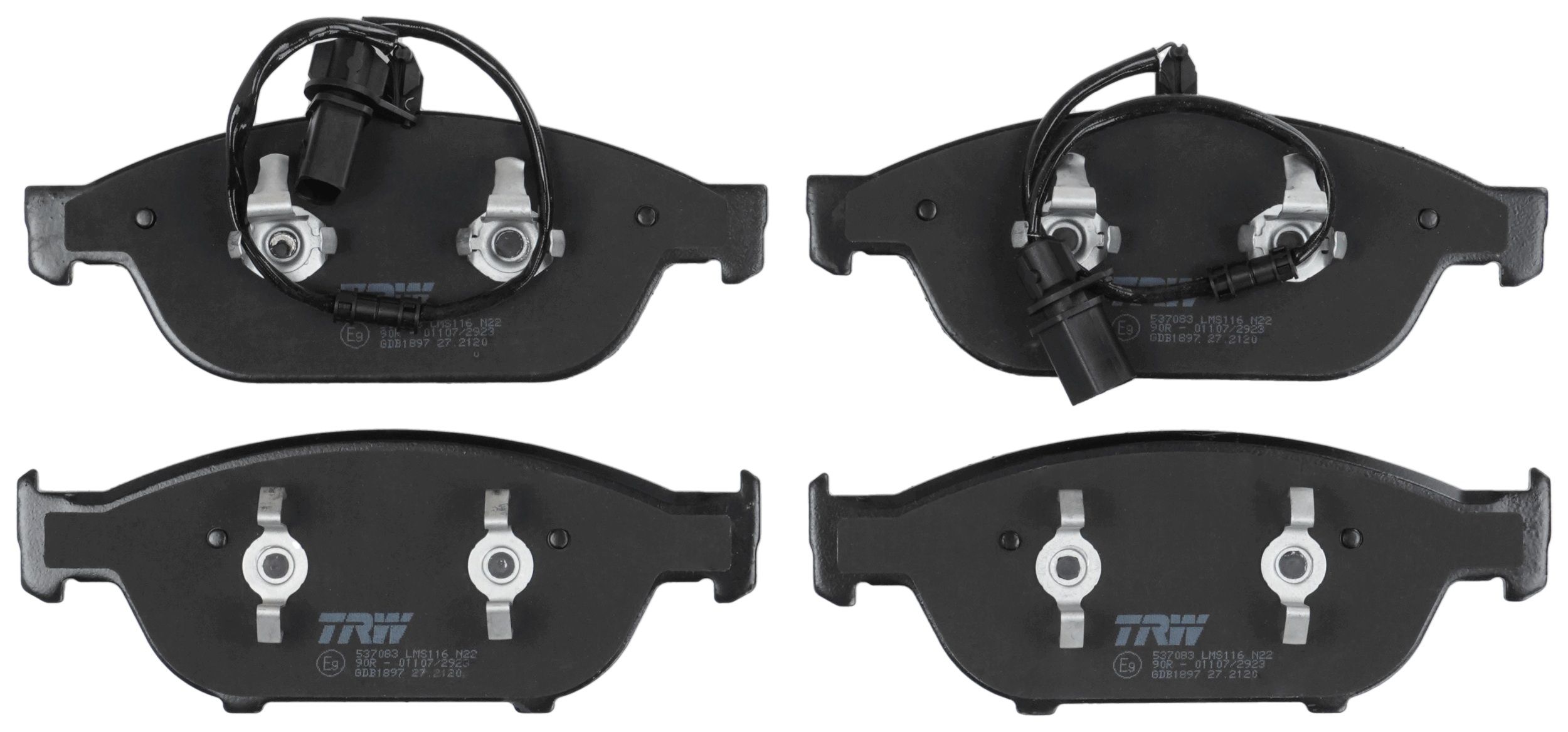 TRW DISC BRAKE PADS - TecDoc 2