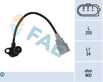 Sensor, crankshaft pulse 79050