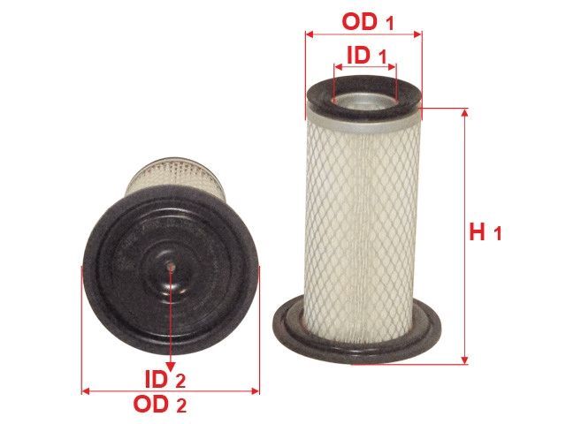 AIR FILTER A-4702 - TecDoc Only
