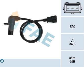 FAE 79075 - Impulsgeber, Kurbelwelle