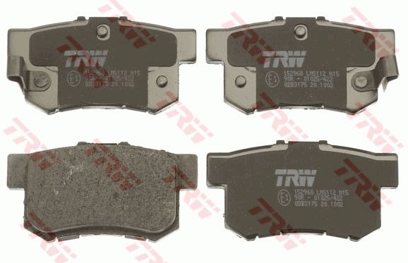 TRW DISC BRAKE PADS - TecDoc 2