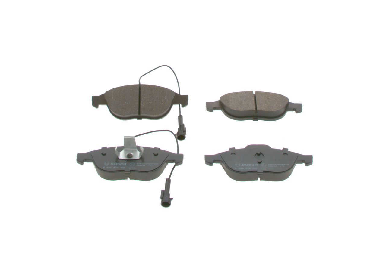 Brake Pad Set, disc brake 0 986 424 507