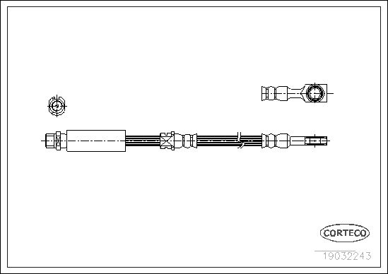 Brake Hose 19032243