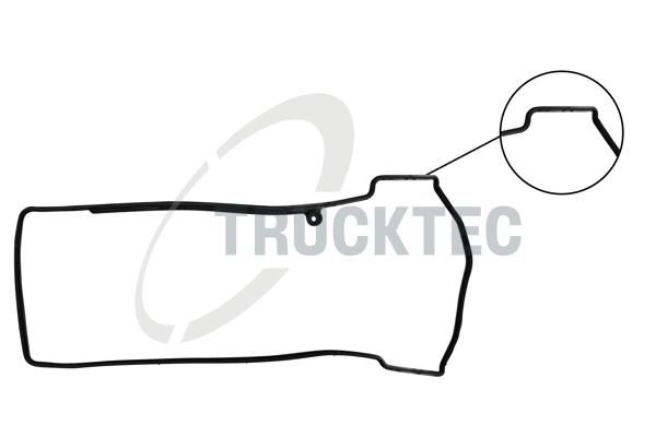 TRUCKTEC AUTOMOTIVE 02.10.103 - Dichtung, Zylinderkopfhaube