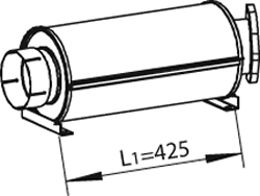 Mittelschalld&auml;mpfer