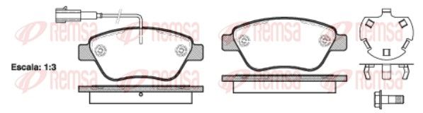 Premium Front Brake Pad Set Premium Front Brake Pad Set