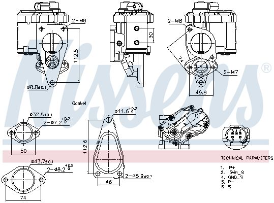 EGR Valve 98241