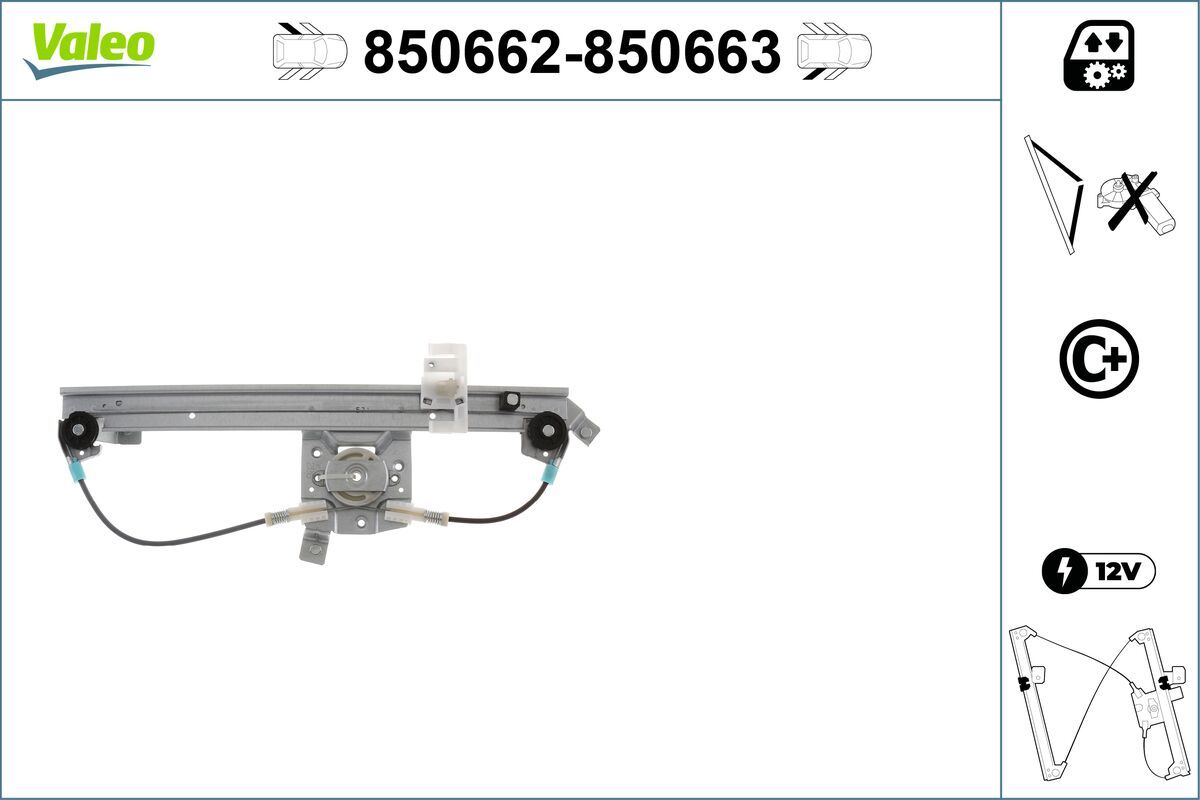 VALEO 850662 - Fensterheber