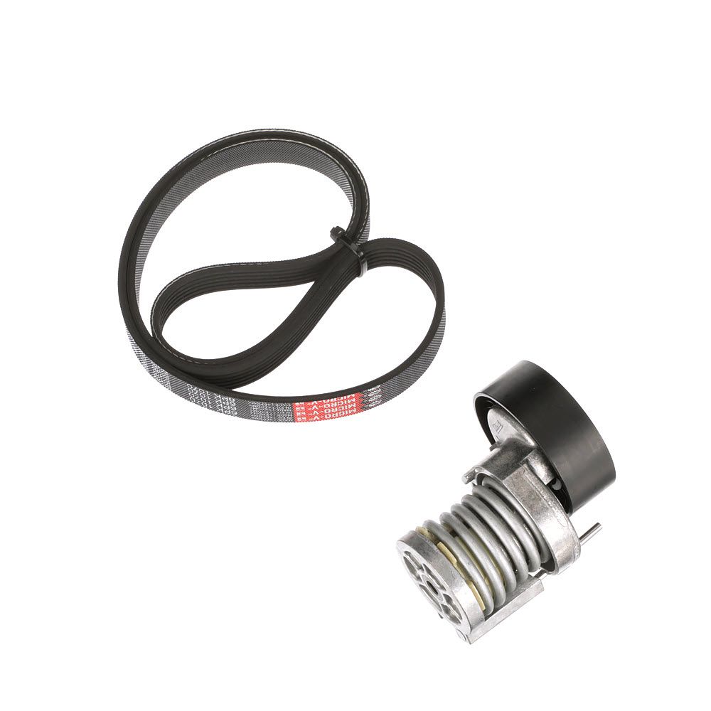 V formos rumbuotas diržas, komplektas