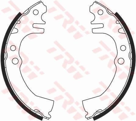 Brake Shoe Set GS8699