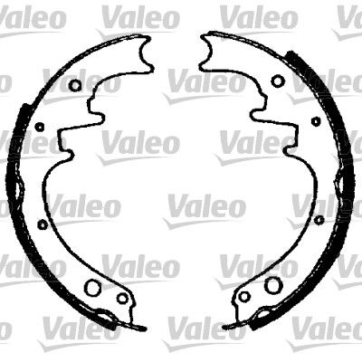 562731 VALEO fékpofakészlet