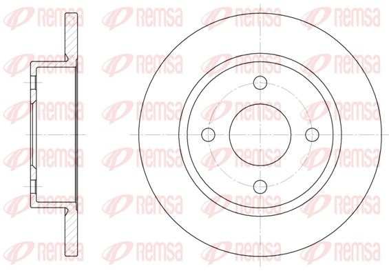 Brake Disc 6047.00