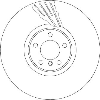 TRW BRAKE DISC - TecDoc 2