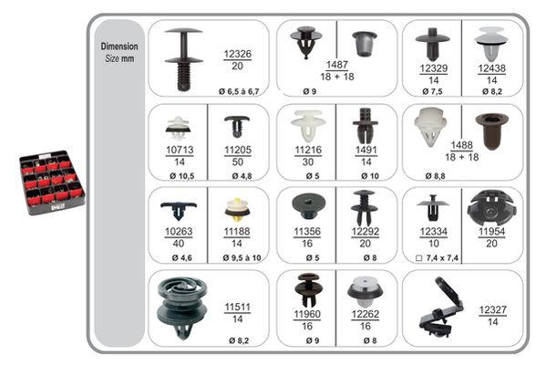 SILENCIEUX ARRIERE RENAULT R19 1.7-  0304