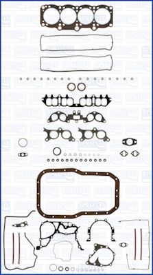 Juego completo de empaques, motor
