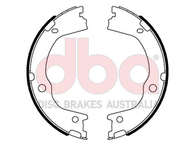 Street Series Brake Shoes [Hyundai / Kia Parking Brake 190mm] - TecDoc Only