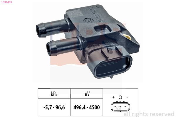 Sensor, Abgasdruck