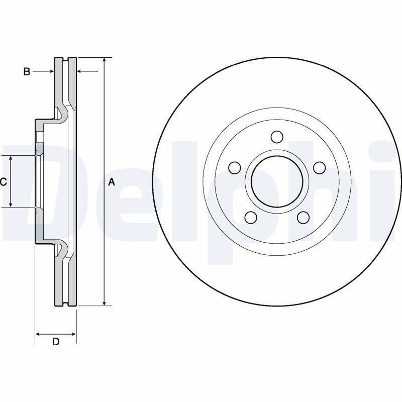 Brake Disc BG4676C