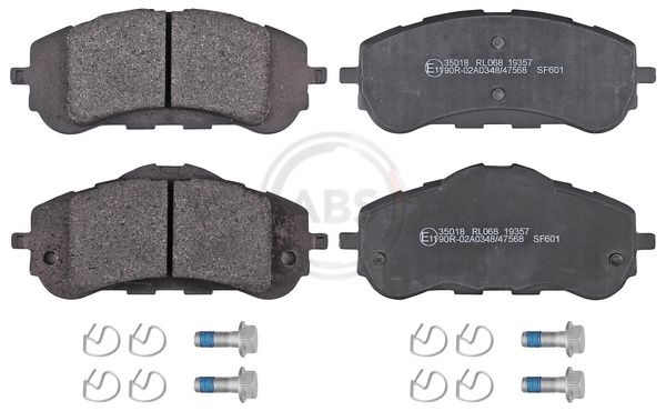 Brake Pad Set, disc brake 35018