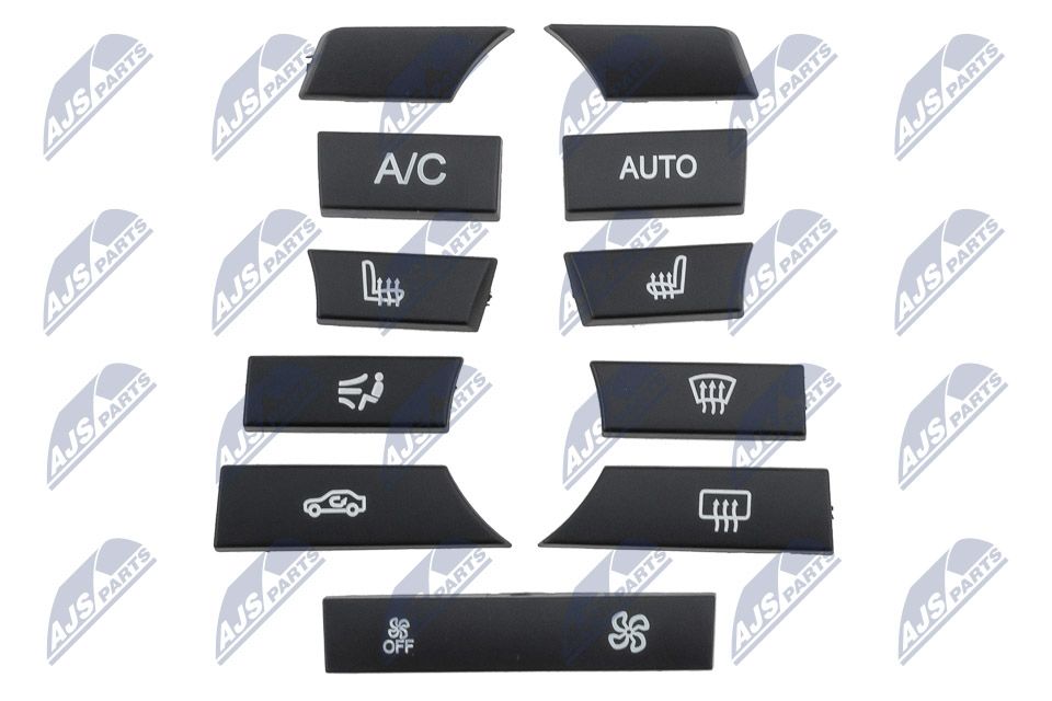 Bedienelement, Heizung/L&uuml;ftung