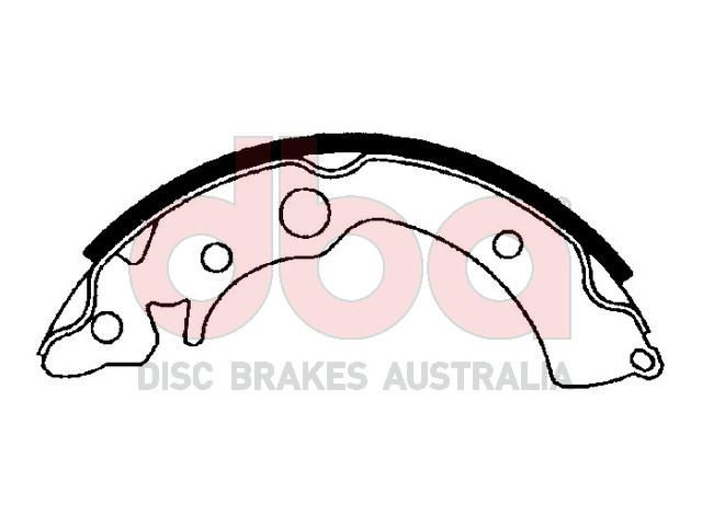 Street Series Brake Shoes [Honda Accord 180mm] - TecDoc Only