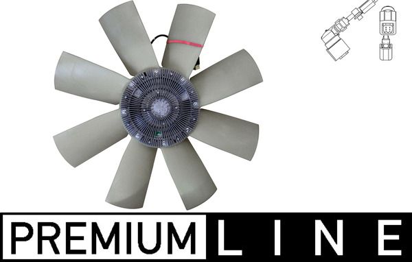 Ventilador, refrigeración del motor