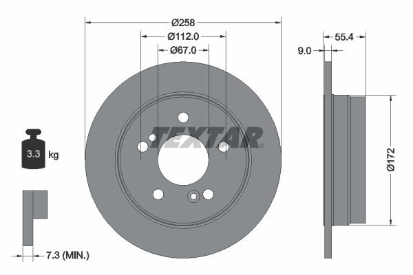 Brake Disc 92059503