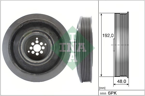 Belt Pulley, crankshaft 544 0102 10