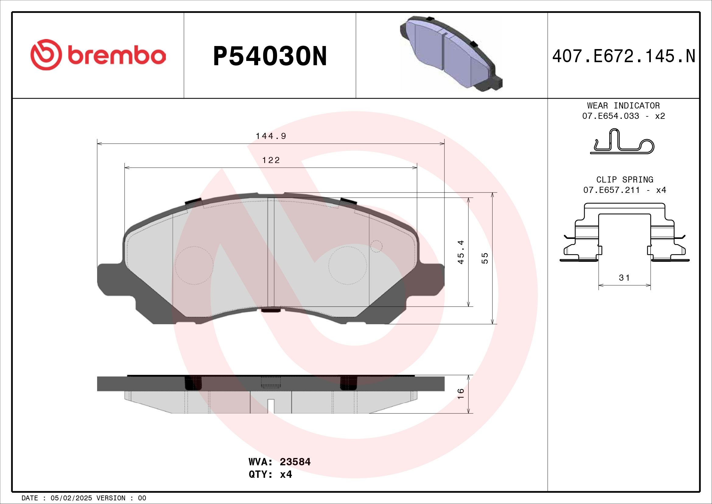 JEEP COMPASS LIMITED MK 07-17 (FRT) - TecDoc 1