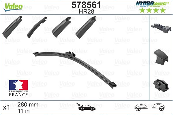 BALAI EG  HR28 HYDROCONNECT 28CM AR