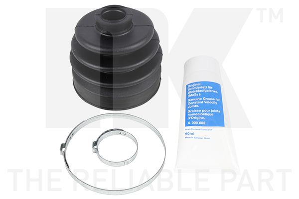 Faltenbalgsatz, Antriebswelle